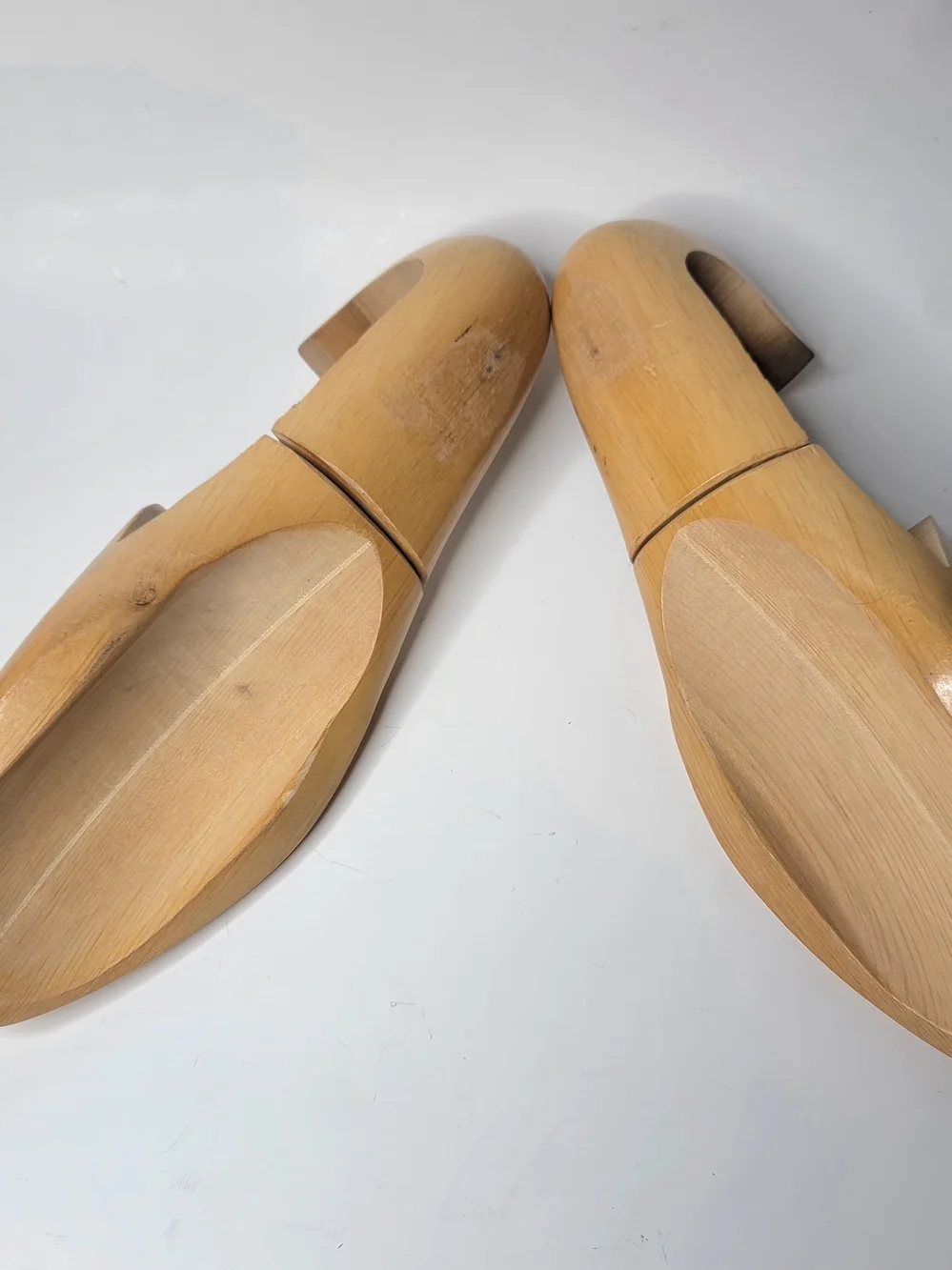 Gucci Vintage D. Mackay. New York Adjustable Wooden Shoe Tree Stretchers